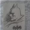 Libro Secrets in the Shadows: The Art & Life of Gene Colan HC con disegno originale di BATMAN 