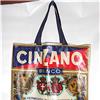 CINZANO BIANCO VERMOUTH 70s borsa promozionale shopper splendida pubblicitaria
